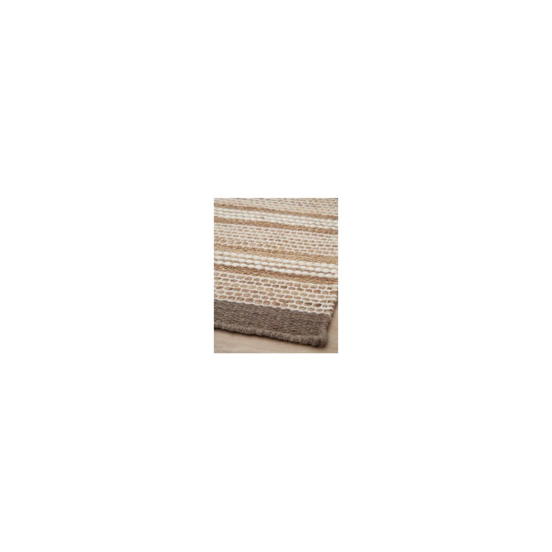 Tapete Jute Novato Natural / White