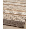 Tapete Jute Novato Natural / White