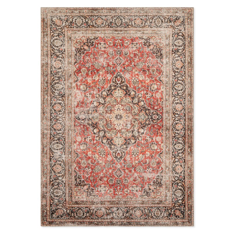 Tapete Doha 231205A-2 Medallón Rojo