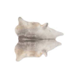 Tapete Cow Skin Gris Medio