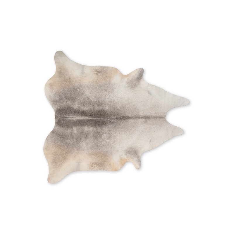 Tapete Cow Skin Gris Medio