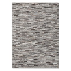 Tapete Cow Hide Rug Brick Dark Grey