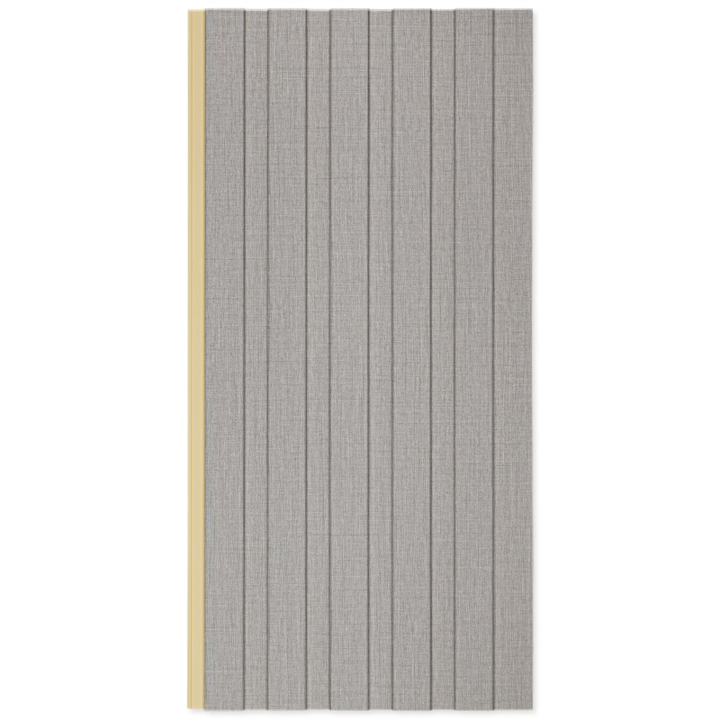 Panel WPC 3D Sidney Smoke Silver