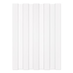 Panel 3D Grande Solid White