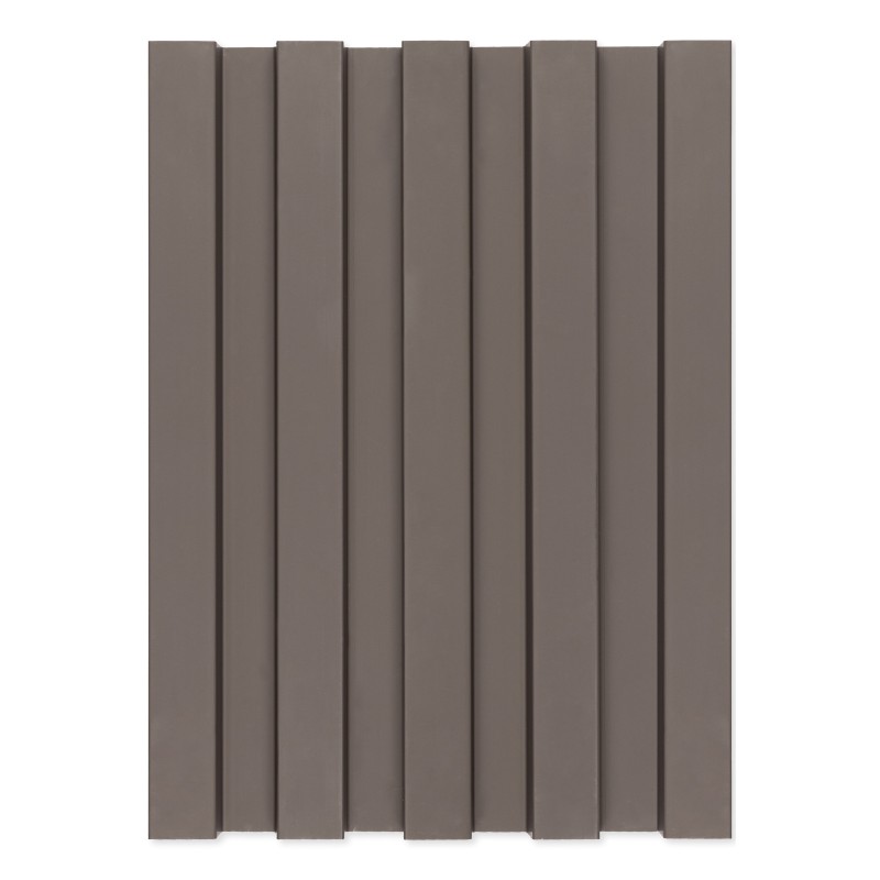 Panel 3D Grande Solid Dark Grey