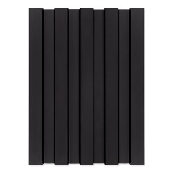 Panel 3D Grande Solid Black