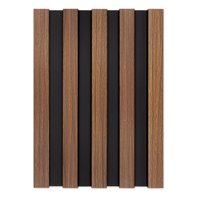 Panel 3D Grande Black and Wood