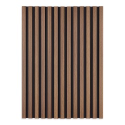 Panel 3D Chico Black and Wood