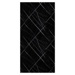 Lamina de PVC Mármol Diseño Negro Marquina
