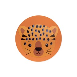 Mantel Individual Infantil Leopardo