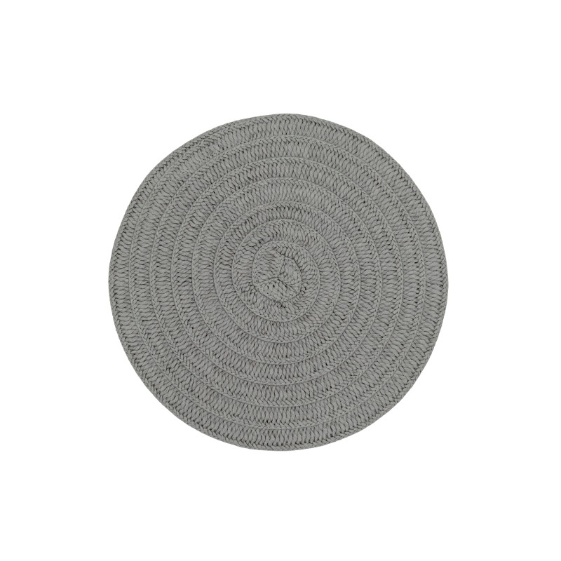 Mantel Individual Raffia Gris