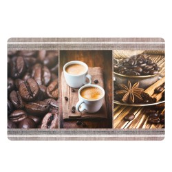 MANTEL INDIVIDUAL PP PRINTED 26337 / CAFÉ