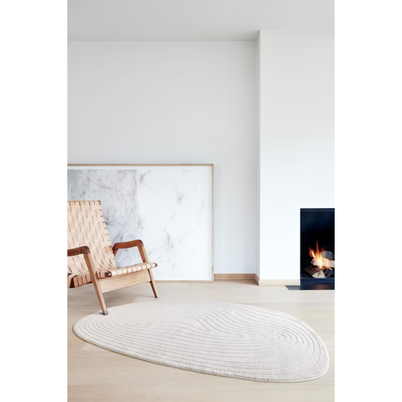 Tapete Trentino 41064 6161 Pebble Shape Cream