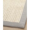 Tapete Sisal Maori Ivory Grey
