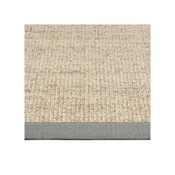 Tapete Sisal Border Marble/Grey