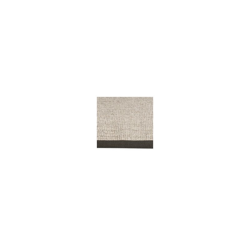 Tapete Sisal Border Marble/Brown