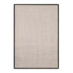 Tapete Sisal Border Marble/Brown