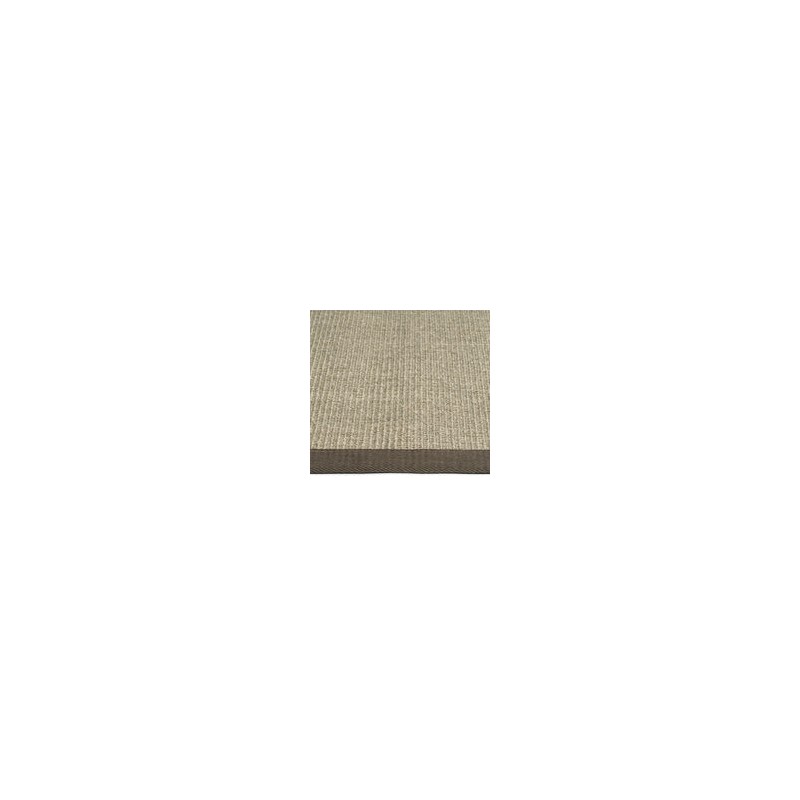 Tapete Sisal Border Dovemix/Brown