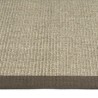 Tapete Sisal Border Dovemix/Brown