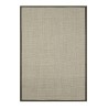 Tapete Sisal Border Dovemix/Brown