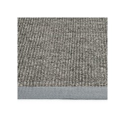 Tapete Sisal Border Dove Grey Mix / Grey