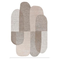 Tapete Luciana - Shape 2 Taupe