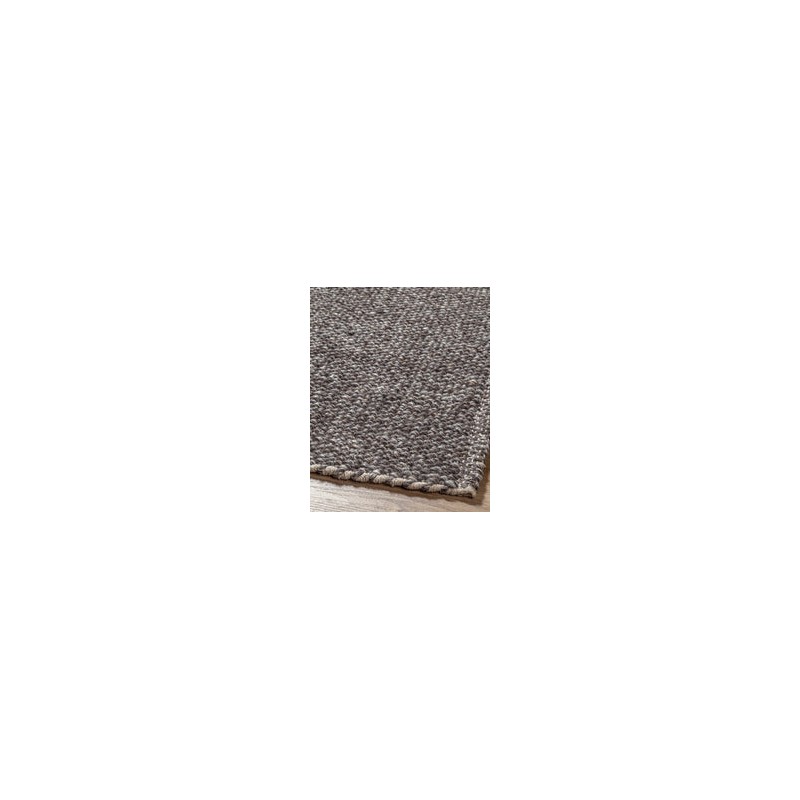 Tapete Looped Basket Weave Natural Raven (Dk Grey)
